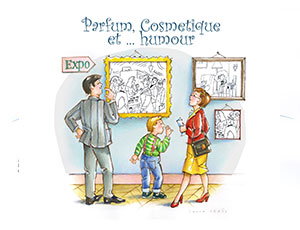 exhibition perfume-cosmetic-and-humour